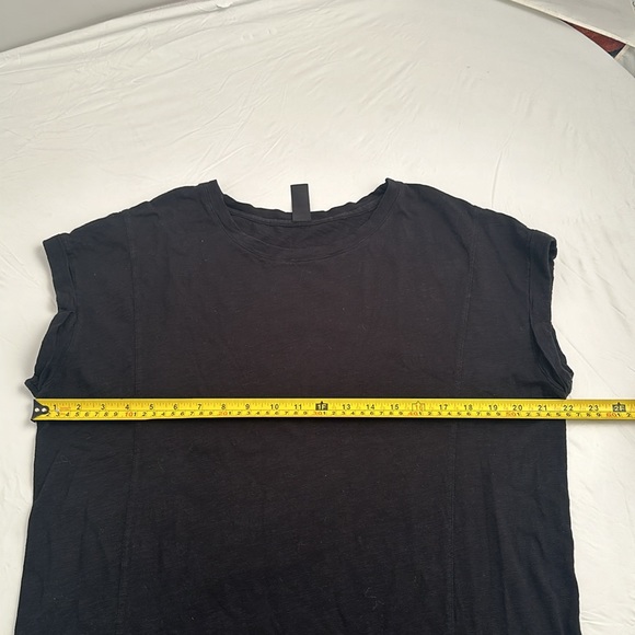 Bobi black short sleeve casual cotton dress - Picture 9 of 9